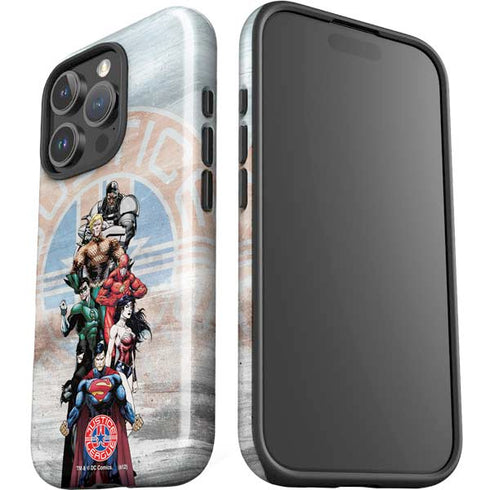 Justice League Heroes Stance 2 iPhone 16 Pro Impact Case