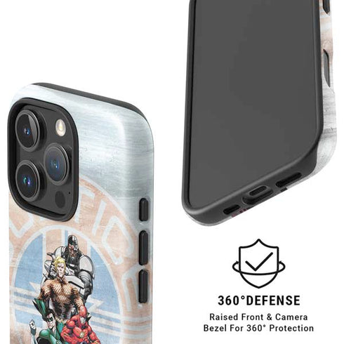 Justice League Heroes Stance 2 iPhone 16 Pro Magsafe Impact Case