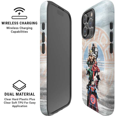 Justice League Heroes Stance 2 iPhone 16 Pro Max Magsafe Impact Case