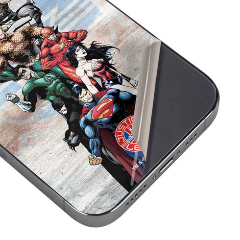 Justice League Heroes Stance 2 iPhone 16 Pro Skin