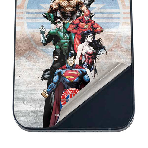 Justice League Heroes Stance 2 iPhone 16 Skin