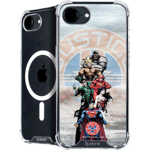 Justice League Heroes Stance 2 iPhone 16e MagSafe Case