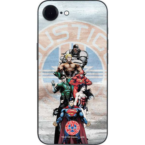 Justice League Heroes Stance 2 iPhone 16e Skin
