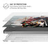 Justice League Heroes Stance 2 MacBook Pro 14in (2021-24) Case plus Skin
