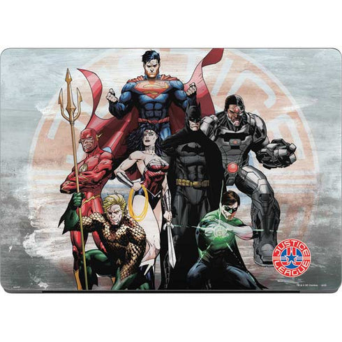 Justice League Heroes Stance 2 Apple MacBook Pro 14-inch Skin