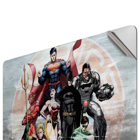 Justice League Heroes Stance 2 Apple MacBook Pro 16-inch Skin