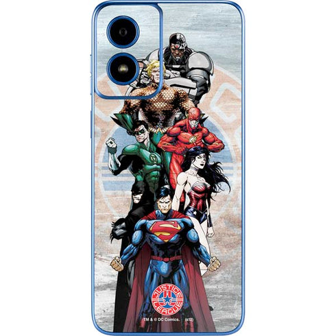 Justice League Heroes Stance 2 Moto G Play 4G (2024) Skin