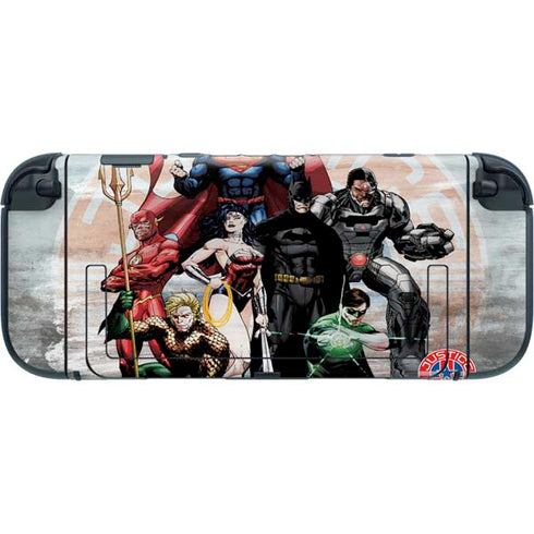 Justice League Heroes Stance 2 Nintendo Switch 2 (2025) with Joy-Con Skin