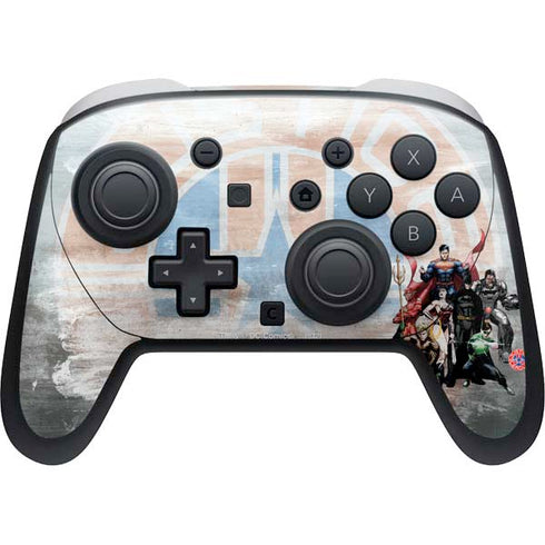 Justice League Heroes Stance 2 Nintendo Skins