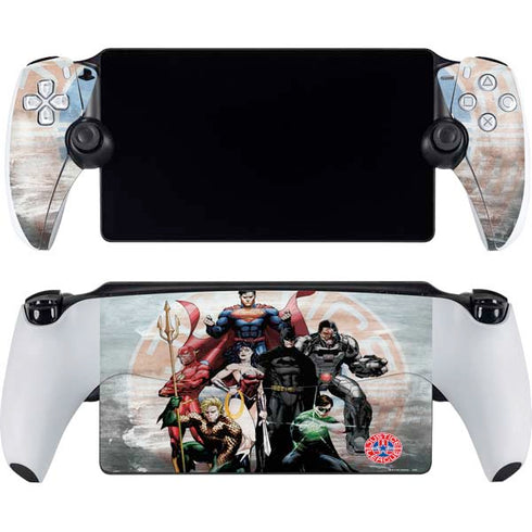 Justice League Heroes Stance 2 PlayStation Portal Remote Player Skin