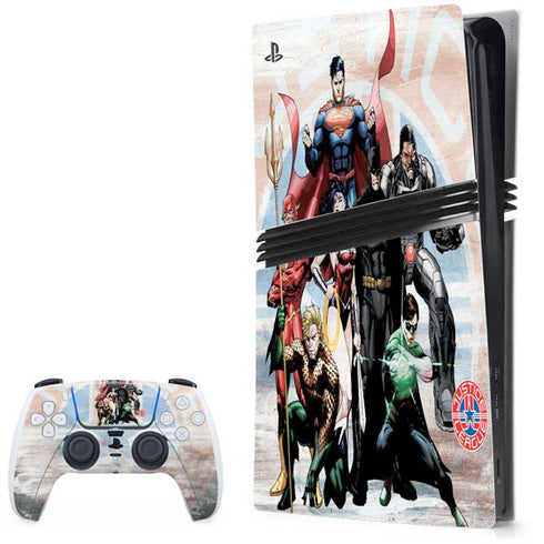 Justice League Heroes Stance 2 PlayStation PS5 Skins