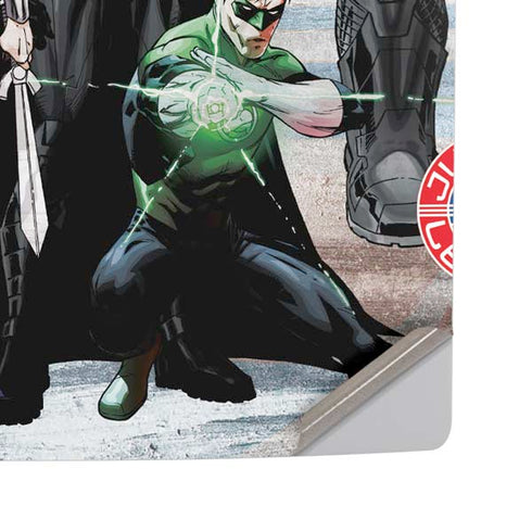 Justice League Heroes Stance 2 PS5 Pro Disk Console Skin