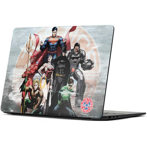 Justice League Heroes Stance 2 Surface Laptop 7 15in Skin