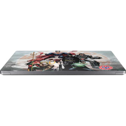 Justice League Heroes Stance 2 Laptop Skins
