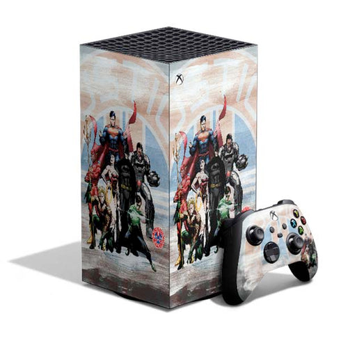 Justice League Heroes Stance 2 XBox Series X Digital Edition Bundle Skin