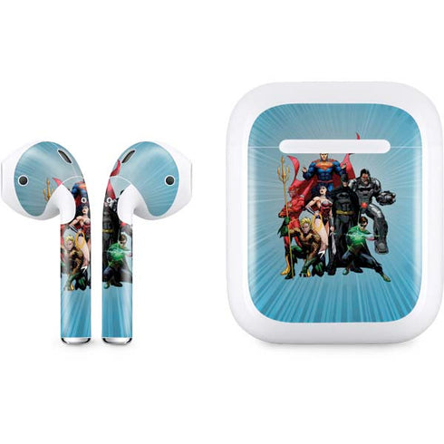 Justice League Heroes Stance 1 Apple AirPods Skin