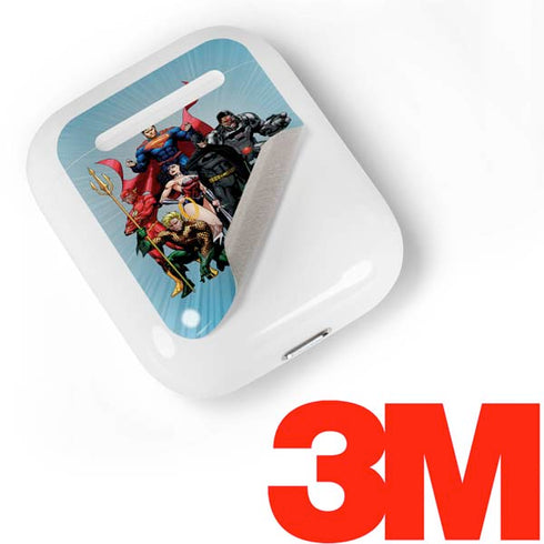 Justice League Heroes Stance 1 Apple AirPods Skin
