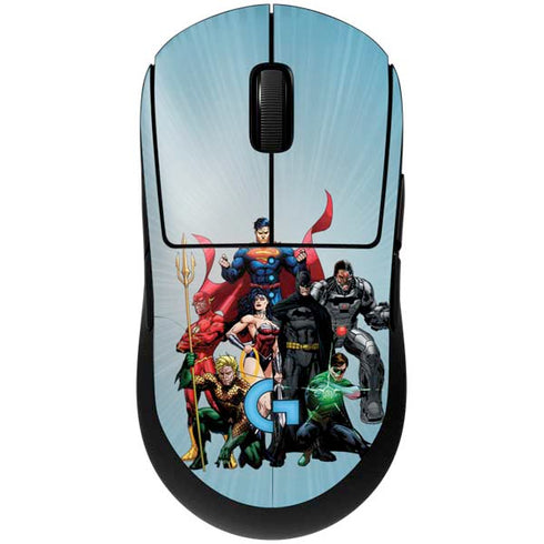 Justice League Heroes Stance 1 G Pro Wireless Gaming Mouse Skin