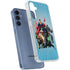 Justice League Heroes Stance 1 Galaxy A55 5G Clear Case