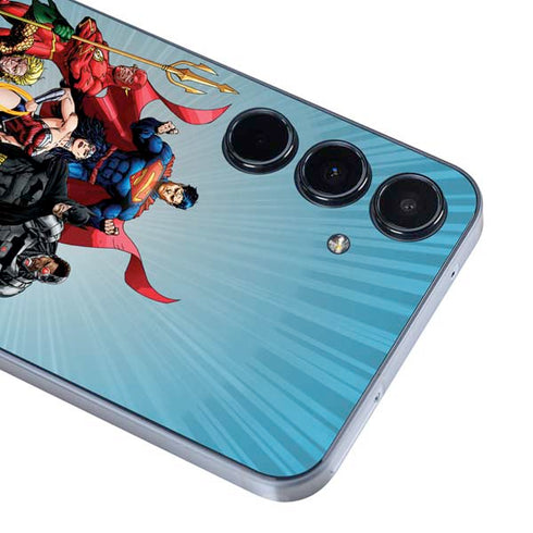 Justice League Heroes Stance 1 Galaxy A55 5G Skin