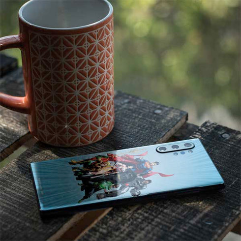 Justice League Heroes Stance 1 Galaxy Note 10 Plus Skin