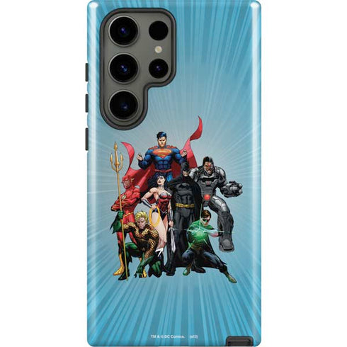 Justice League Heroes Stance 1 Galaxy S23 Ultra Pro Case