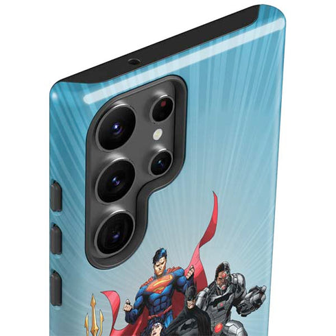 Justice League Heroes Stance 1 Galaxy S23 Ultra Pro Case