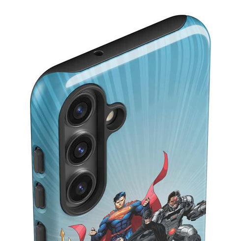 Justice League Heroes Stance 1 Galaxy S25 Impact Case