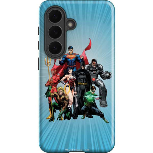 Justice League Heroes Stance 1 Galaxy S26 Plus Impact Case