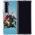 Justice League Heroes Stance 1 Galaxy Z Fold6 Clear Case