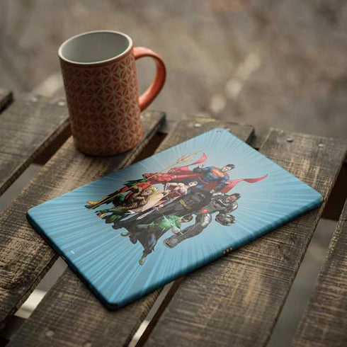 Justice League Heroes Stance 1 iPad Skins