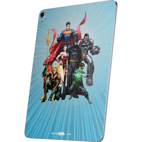 Justice League Heroes Stance 1 Apple iPad Air Skin