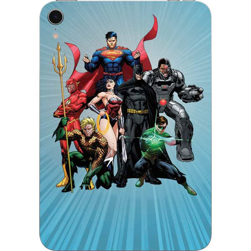 Justice League Heroes Stance 1 Apple iPad Mini Skin