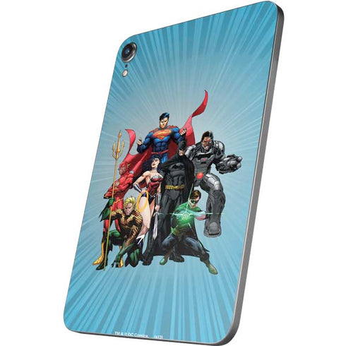 Justice League Heroes Stance 1 Apple iPad Mini Skin