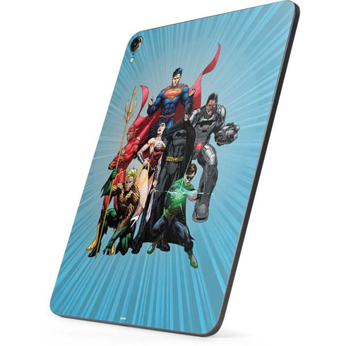 Justice League Heroes Stance 1 Apple iPad Pro Skin