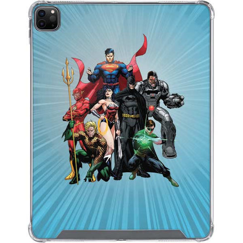 Justice League Heroes Stance 1 iPad Cases