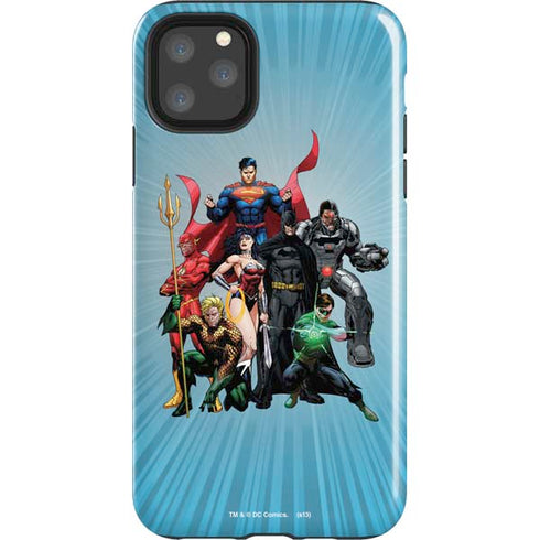Justice League Heroes Stance 1 iPhone Cases