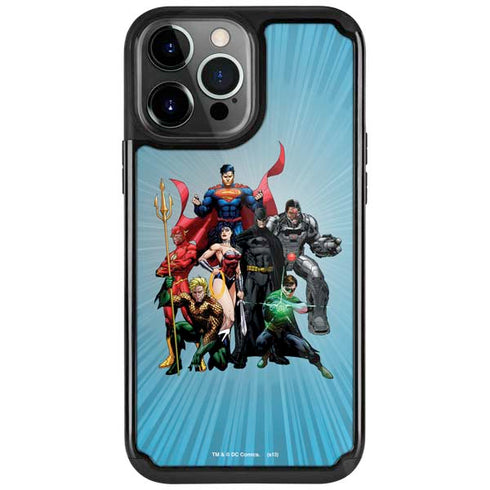 Justice League Heroes Stance 1 iPhone Cases