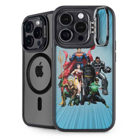 Justice League Heroes Stance 1 iPhone 13 Pro Kickstand Case