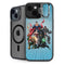 Justice League Heroes Stance 1 iPhone 14 Kickstand Case