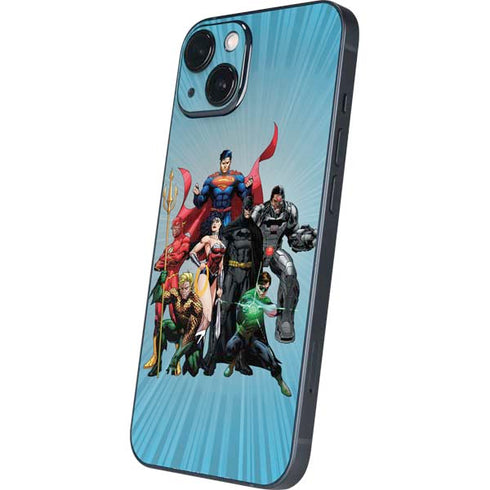 Justice League Heroes Stance 1 iPhone Skins
