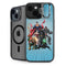 Justice League Heroes Stance 1 iPhone 15 Kickstand Case