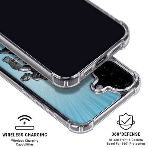 Justice League Heroes Stance 1 iPhone 16 MagSafe Case