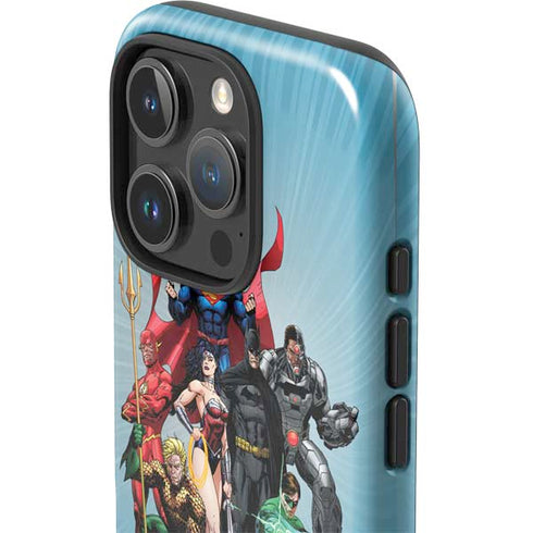 Justice League Heroes Stance 1 iPhone 16 Pro Impact Case