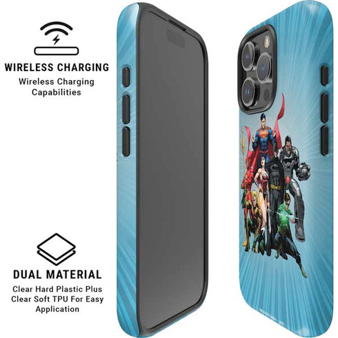 Justice League Heroes Stance 1 iPhone 16 Pro Max Magsafe Impact Case