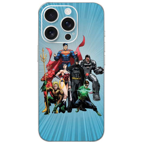 Justice League Heroes Stance 1 iPhone 16 Pro Skin