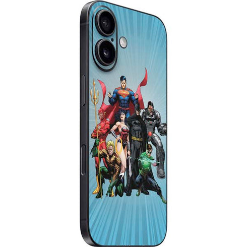 Justice League Heroes Stance 1 iPhone 16 Skin
