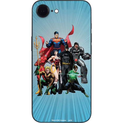 Justice League Heroes Stance 1 iPhone 16e Skin