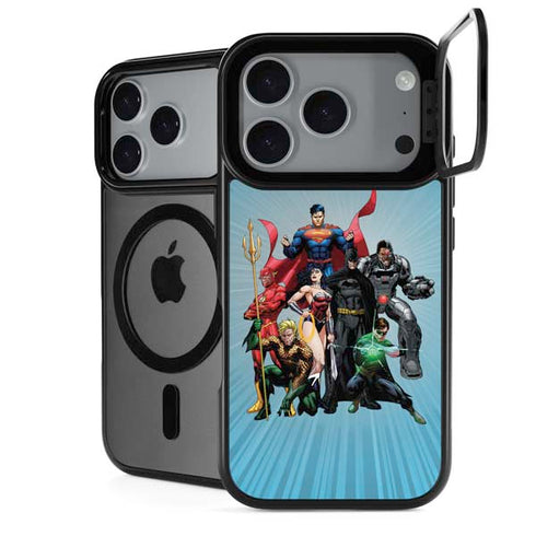 Justice League Heroes Stance 1 iPhone 18 Pro Max Kickstand Case