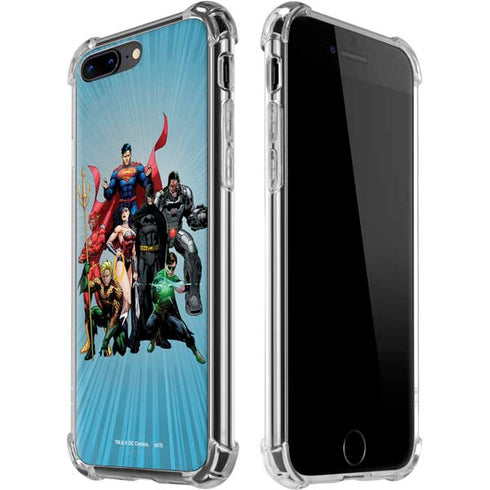 Justice League Heroes Stance 1 iPhone Cases